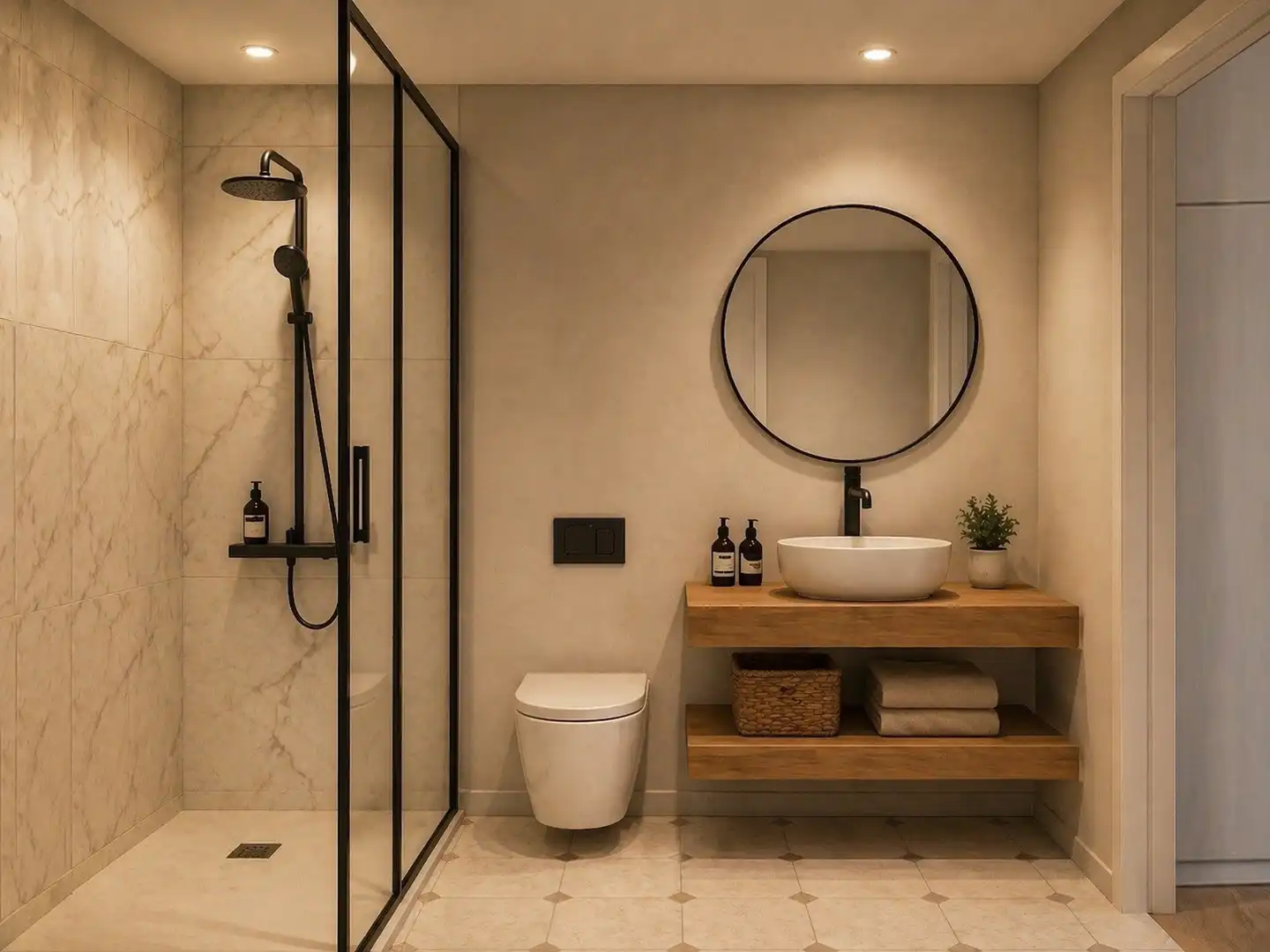 Baño de Casa adosada en venta en Sant Joan de les Abadesses con Calefacción, Horno y Balcón