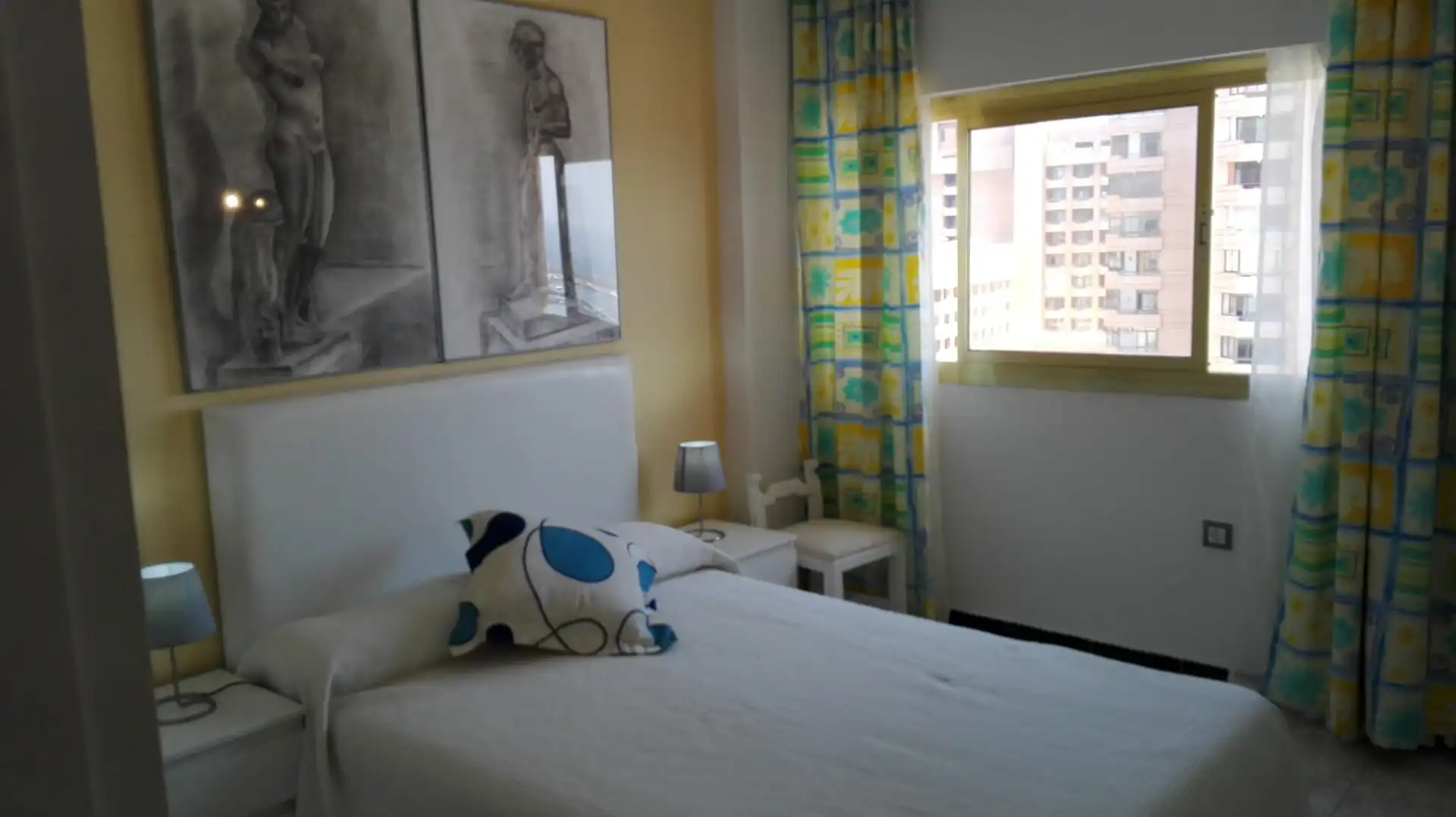 Bedroom of Apartments for rent in Fuengirola  with Air Conditioner, Terrace and Furnished