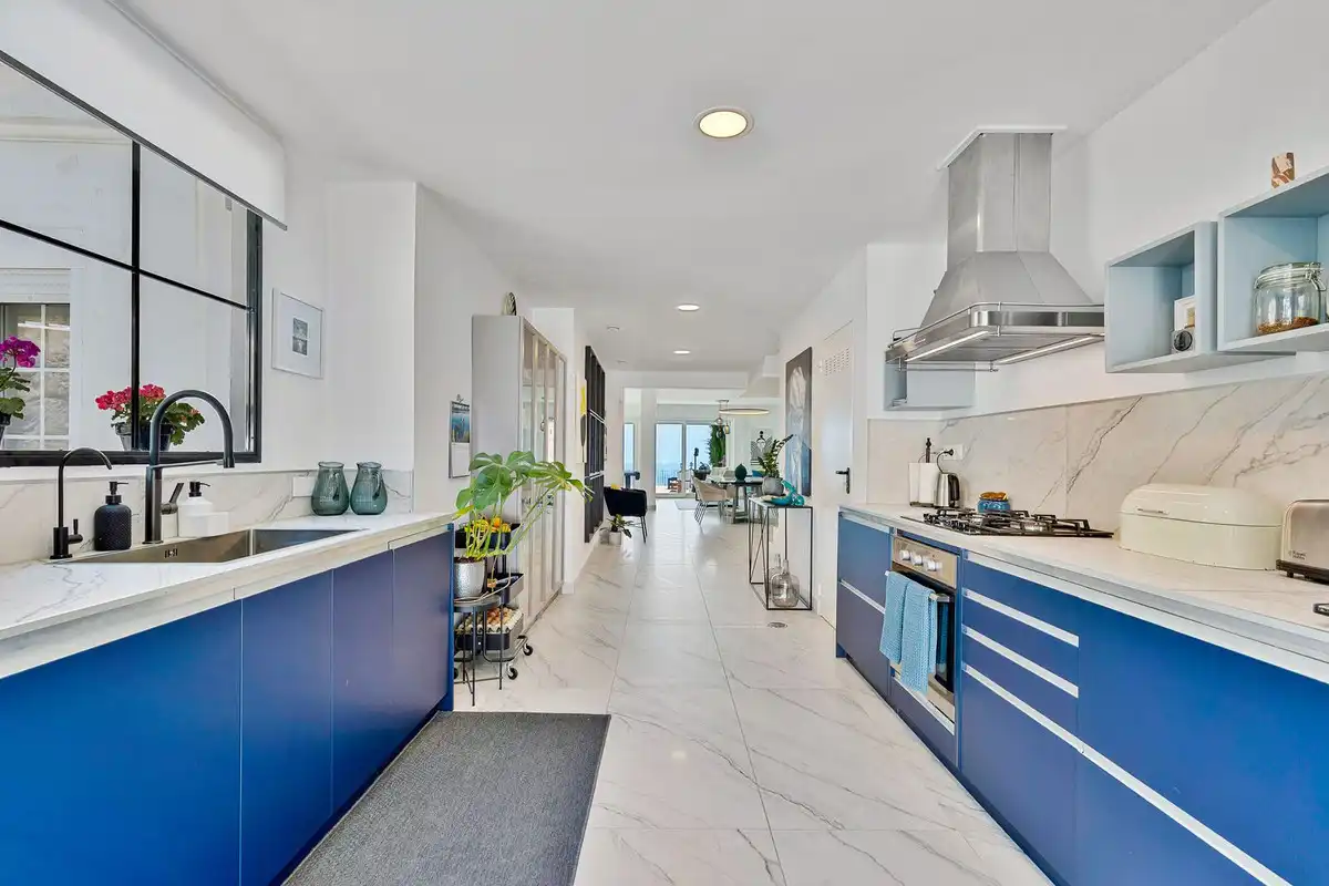 Kitchen of Houses for sale in Ojén  with Air Conditioner, Private garden and Swimming Pool