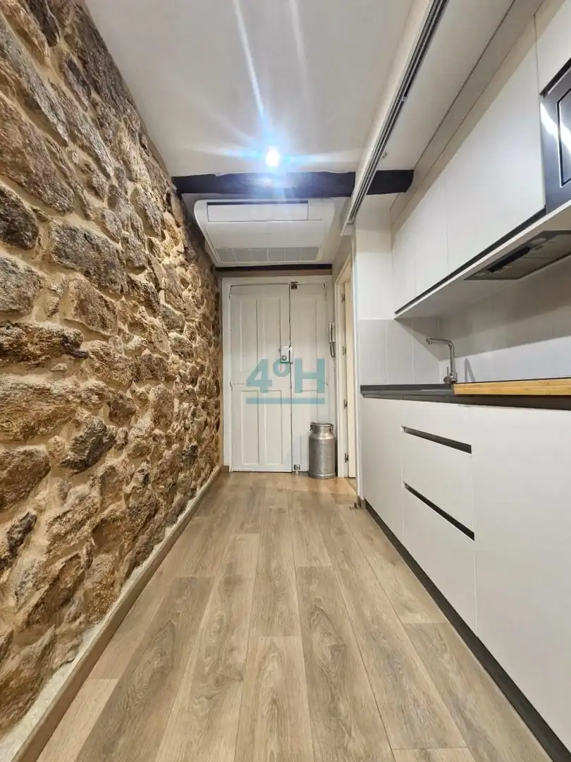 Kitchen of Study for rent in Ourense Capital   with Heating and Balcony