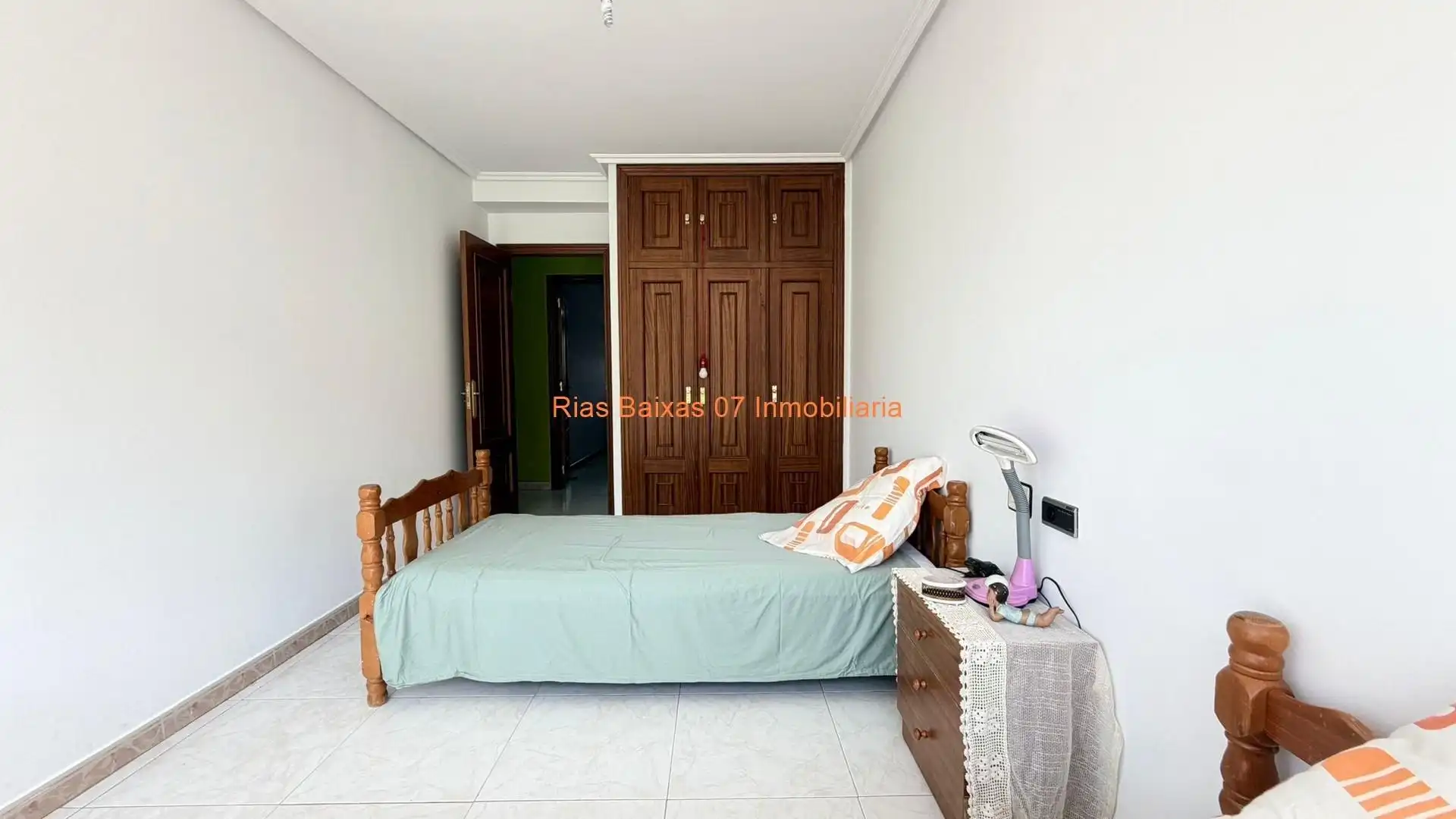 Bedroom of Flat for sale in Cortegada  with Heating, Terrace and Furnished