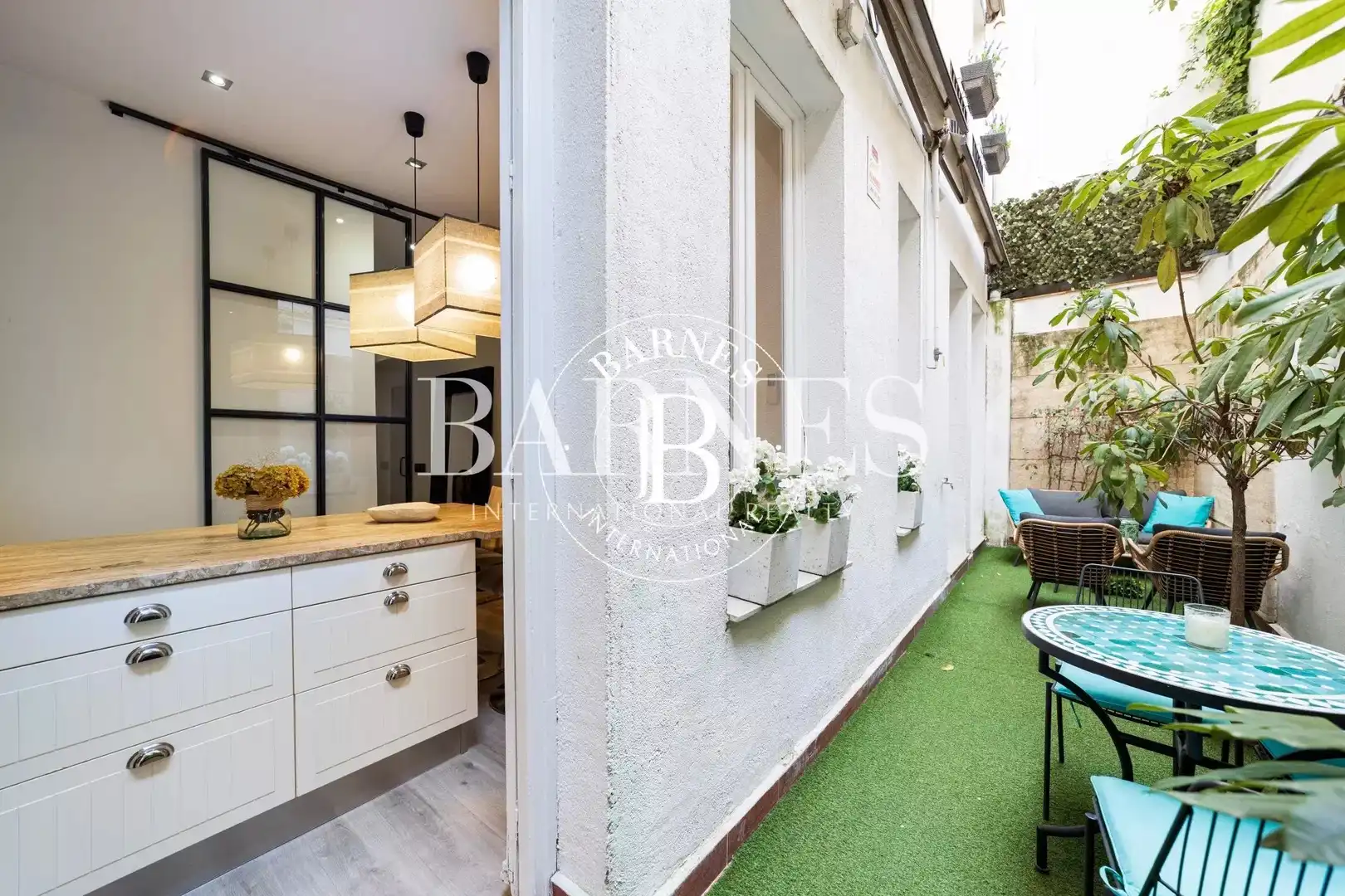 Garten von Maisonette zur Miete in Madrid mit Klimaanlage, Heizung und Terrasse