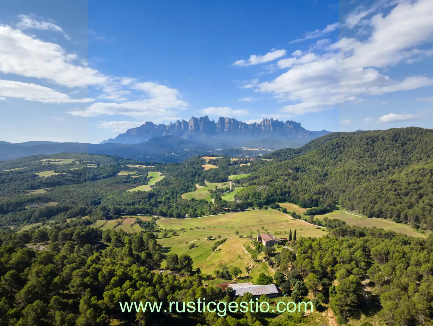 Maison rustique avec jardin à vendre à Castellgalí