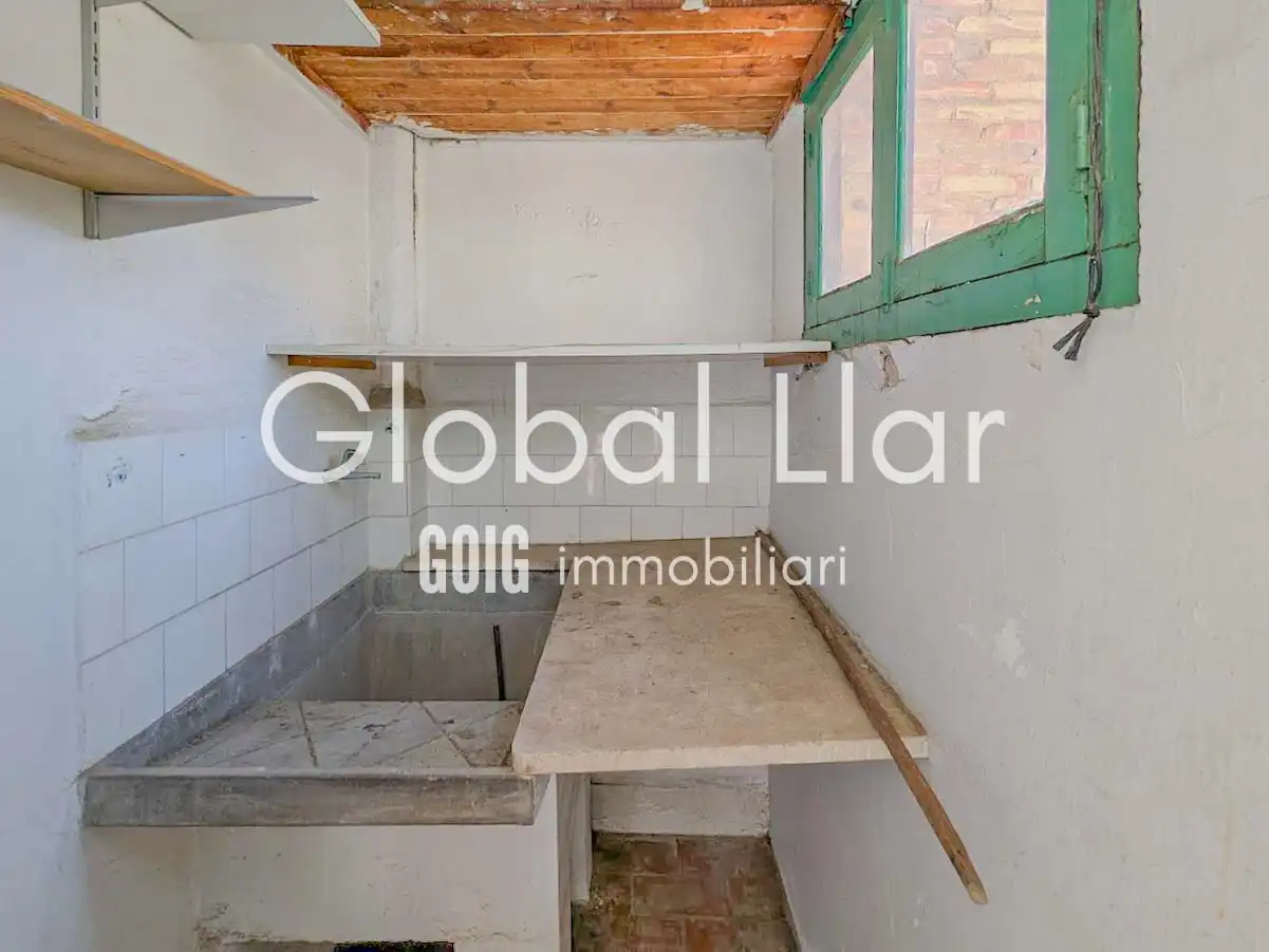 Küche von Wohnung zum Verkauf in Lleida mit Klimaanlage, Heizung und Balkon