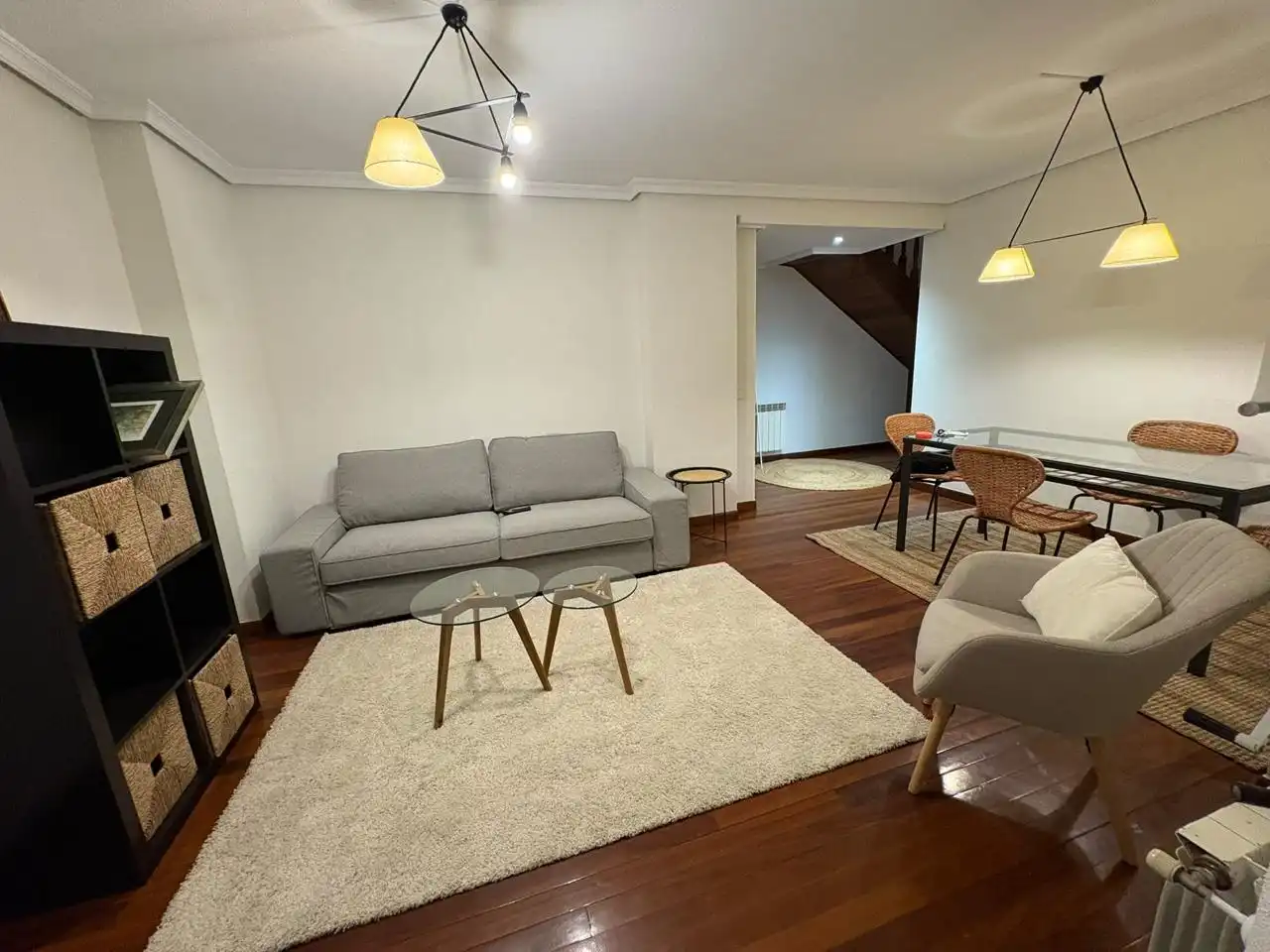 Sala de estar de Piso de alquiler en Santander con Amueblado