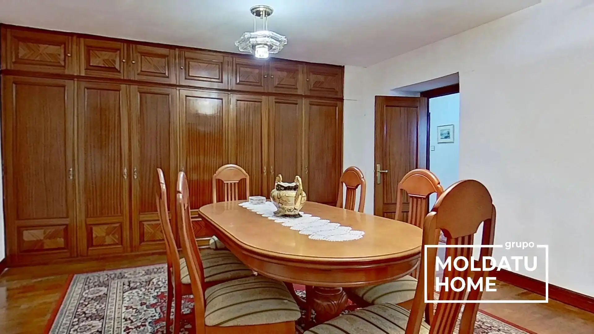 Dining room of Flat for sale in Bilbao   with Heating and Furnished