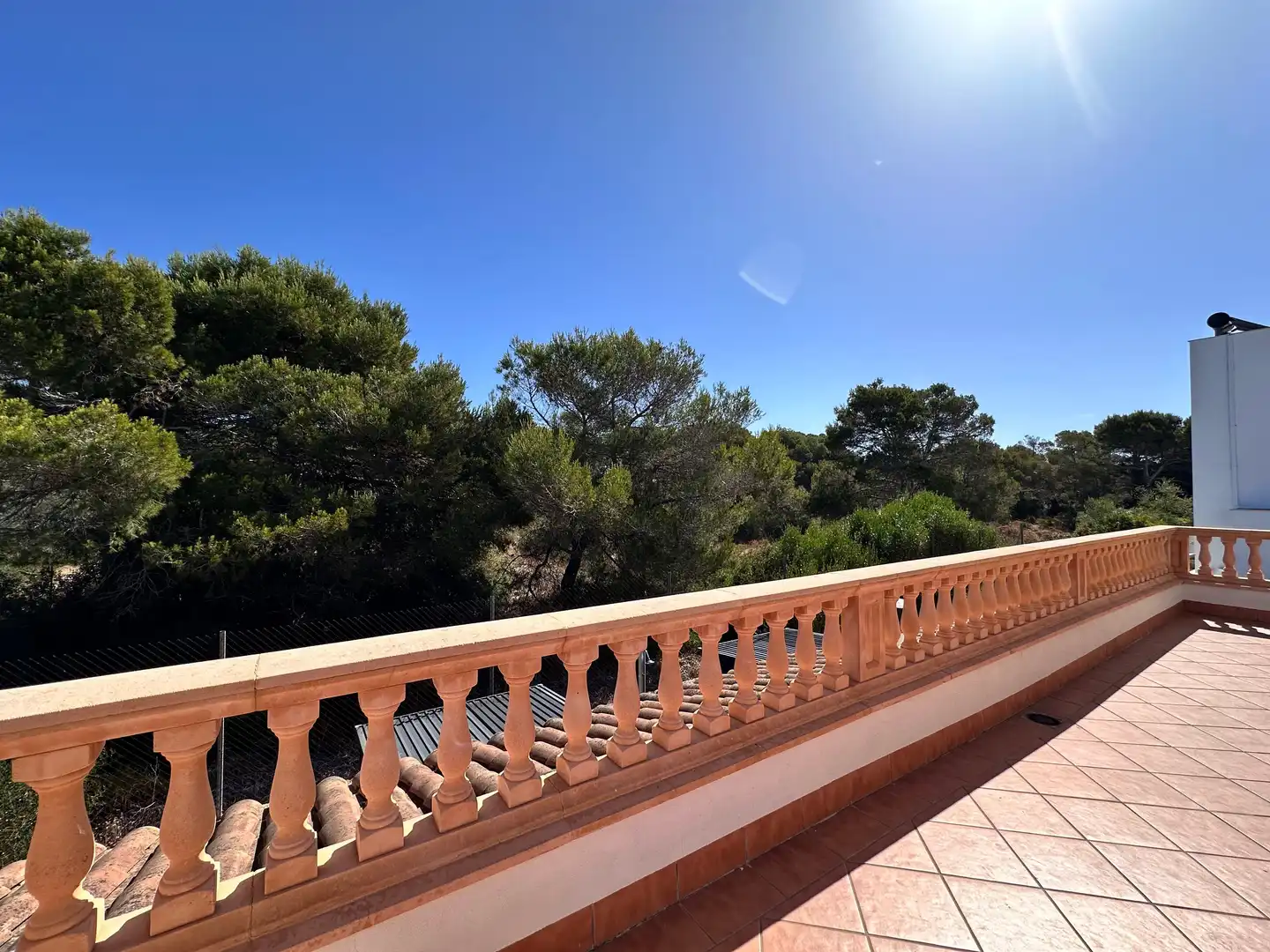 Terrasse von Country house zum Verkauf in Llucmajor mit Klimaanlage, Abstellraum und Schwimmbad