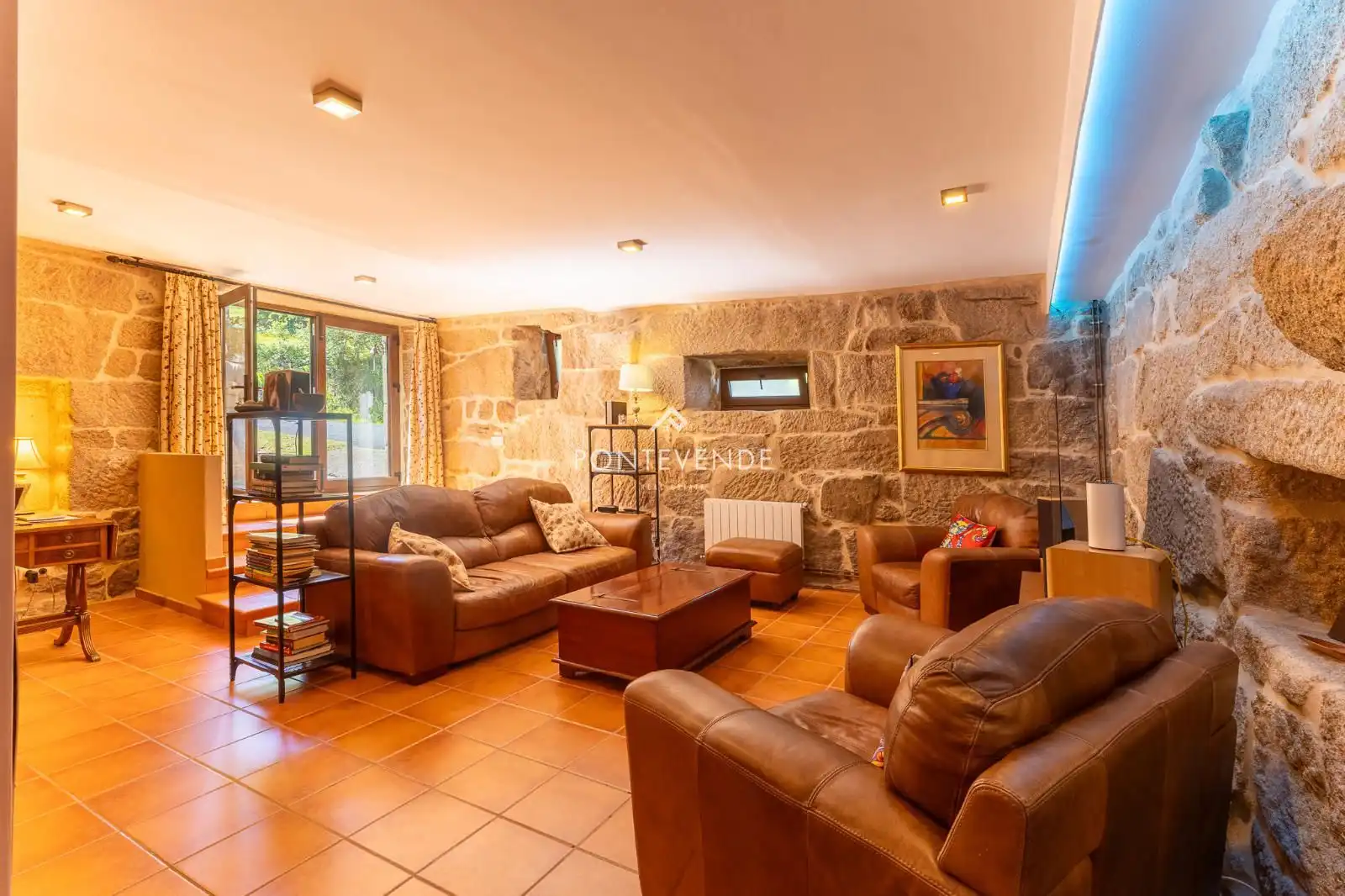 Sala de estar de Casa o chalet en venta en Cotobade con Calefacción, Jardín privado y Terraza