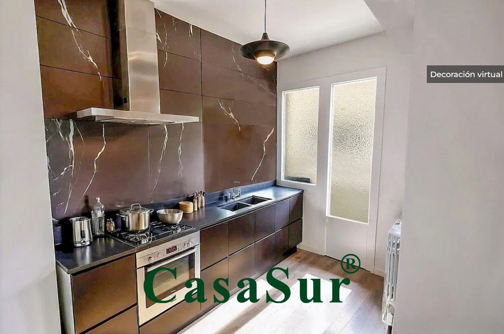 Cuina de Pis en venda en Valladolid Capital amb Calefacció, Parquet i Terrassa