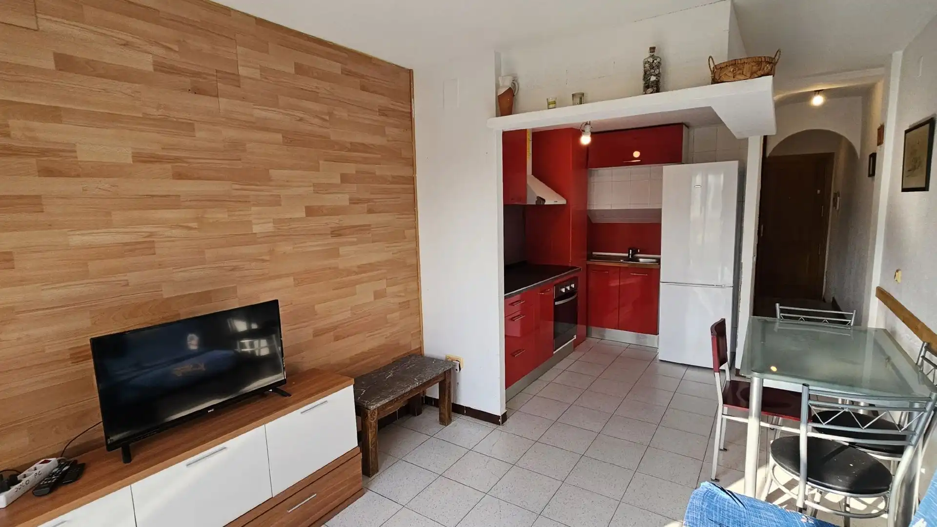 Cocina de Apartamento en venta en Oropesa del Mar / Orpesa con Calefacción, Terraza y Amueblado