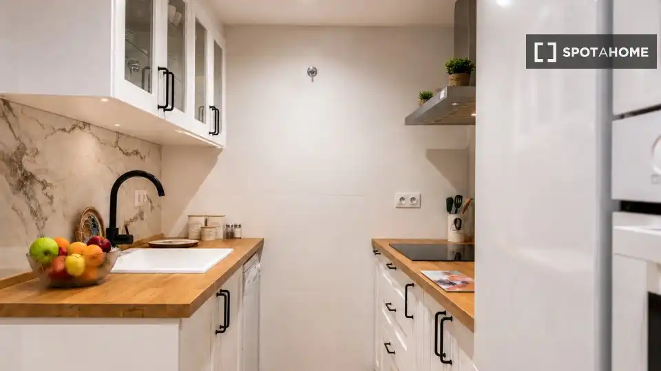 Cocina de Piso de alquiler en Cullera con Aire acondicionado, Calefacción y Amueblado