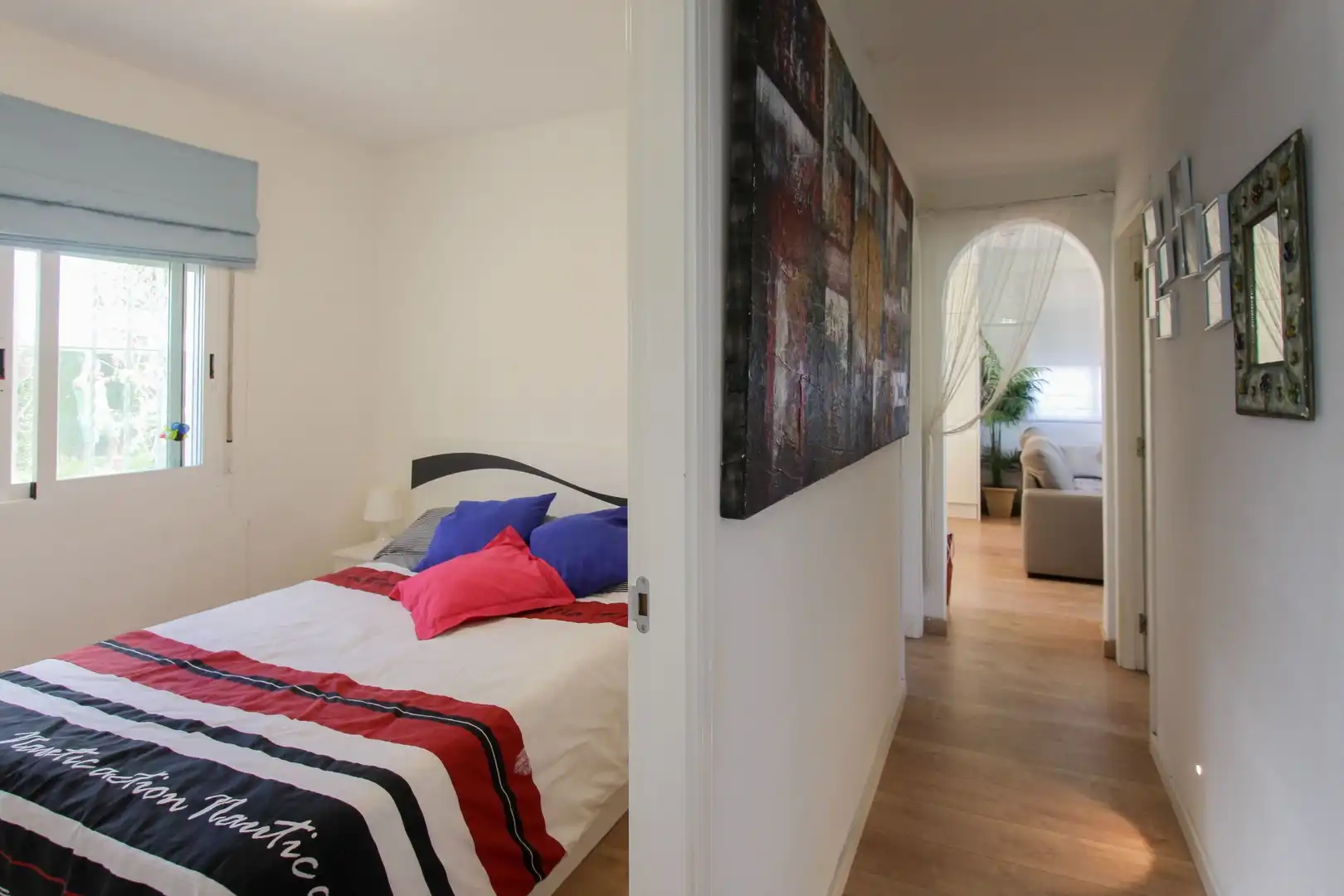 Bedroom of Apartments for sale in Els Poblets  with Air Conditioner, Private garden and Storage room