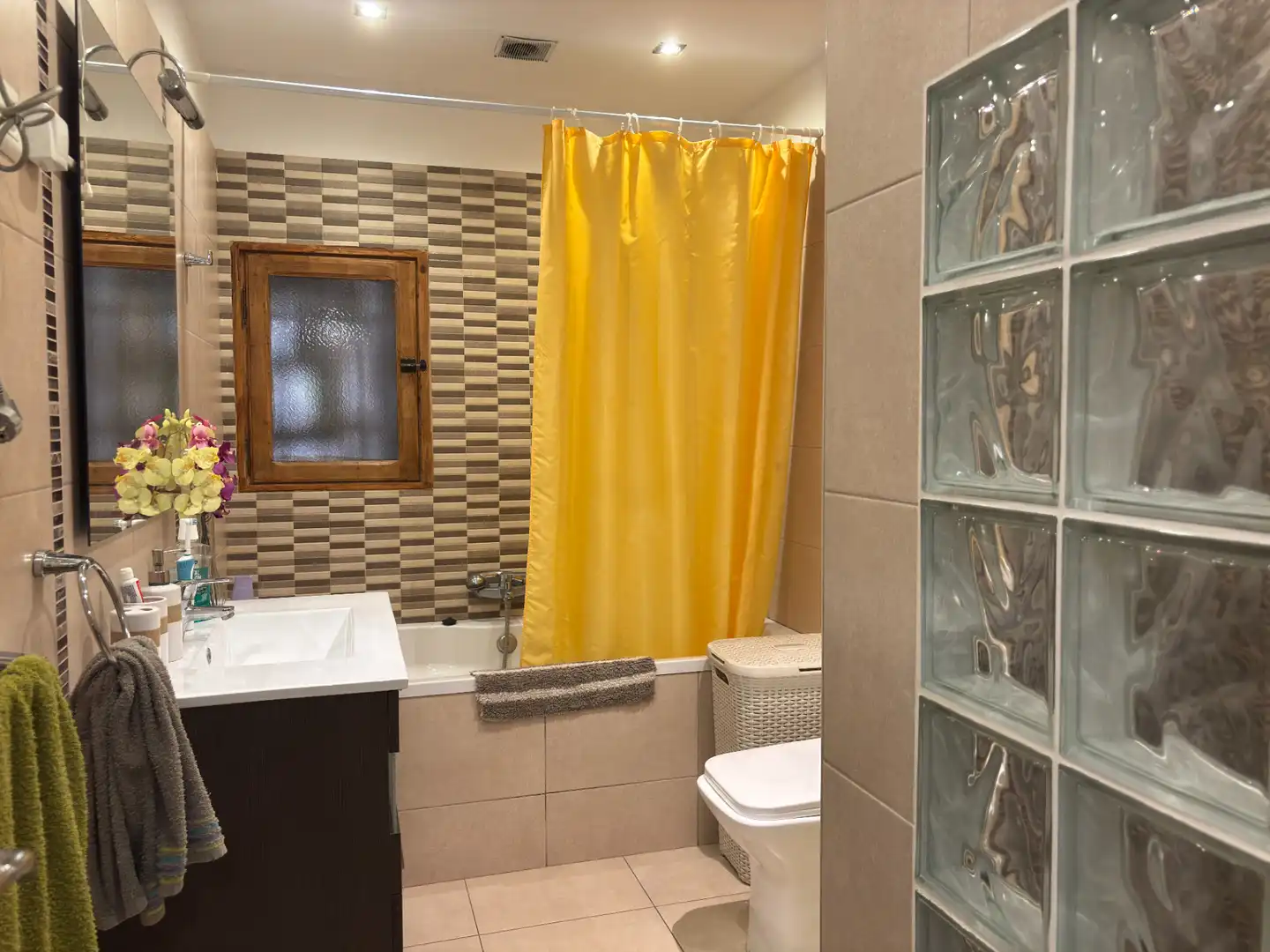 Bany de Casa o xalet en venda en Benissanet amb Aire condicionat, Jardí privat i Terrassa