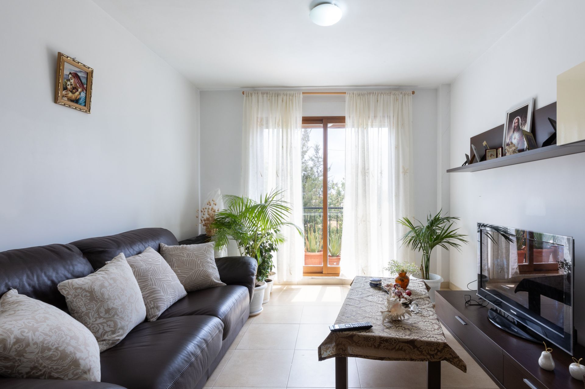 Living room of Flat for sale in Canet d'En Berenguer  with Air Conditioner, Heating and Terrace