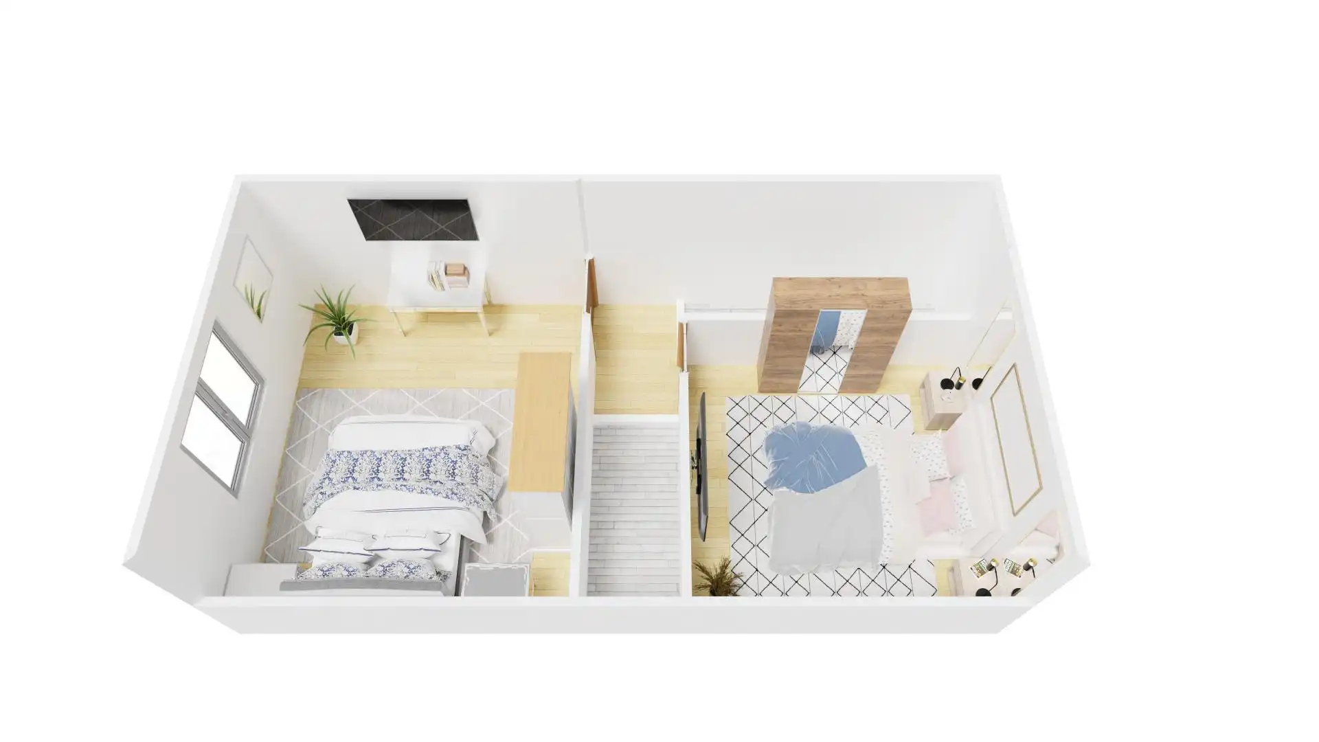 Bedroom of Houses for sale in Andorra (Teruel)  with Storage room, Furnished and Balcony