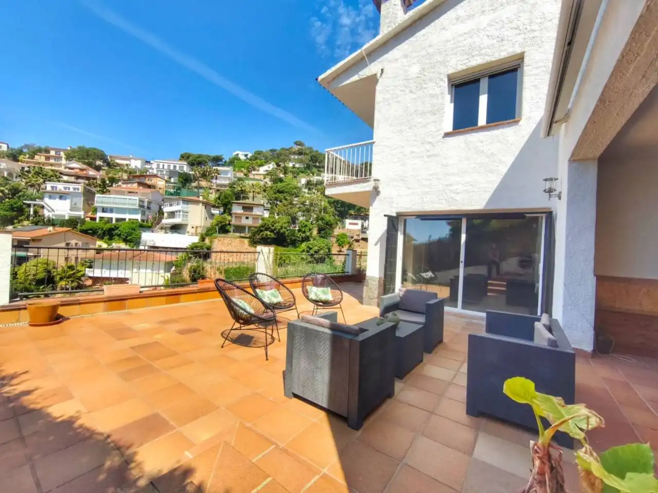 Terraza de Casa o chalet en venta en Lloret de Mar con Aire acondicionado, Calefacción y Jardín privado