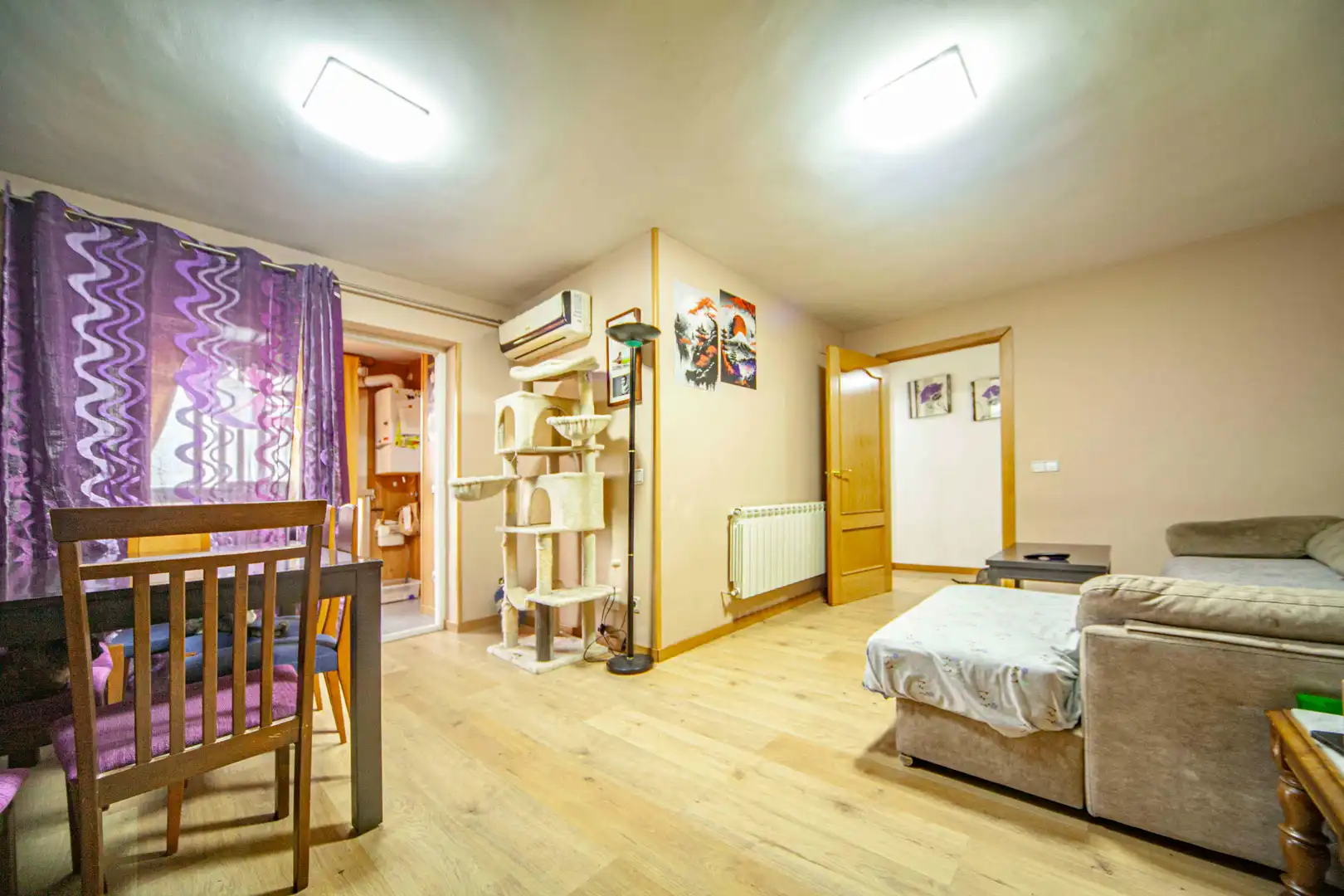 Bedroom of Flat for sale in Madrid  with Air Conditioner, Heating and Parquet flooring