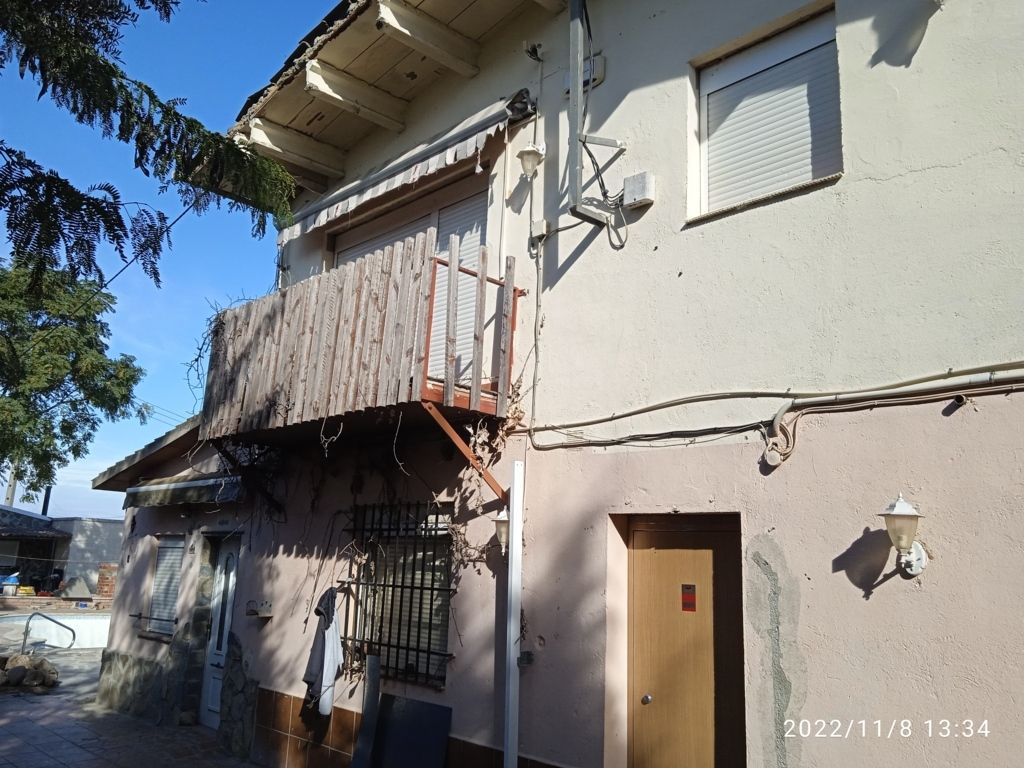 Vista exterior de Casa o xalet en venda en Térmens amb Terrassa i Piscina