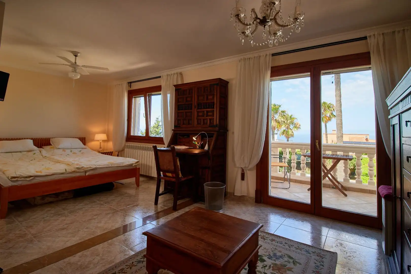 Bedroom of Detached homes for sale in Llucmajor  with Air Conditioner, Heating and Private garden