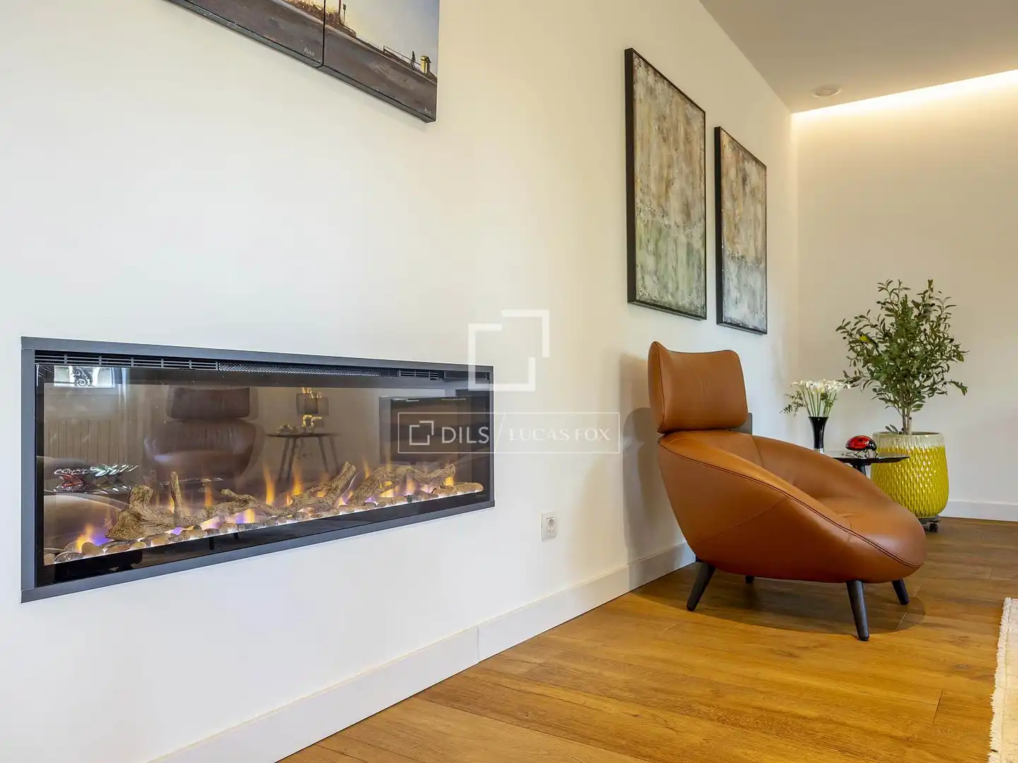Sala de estar de Piso en venta en Valencia con Aire acondicionado, Calefacción y Parquet