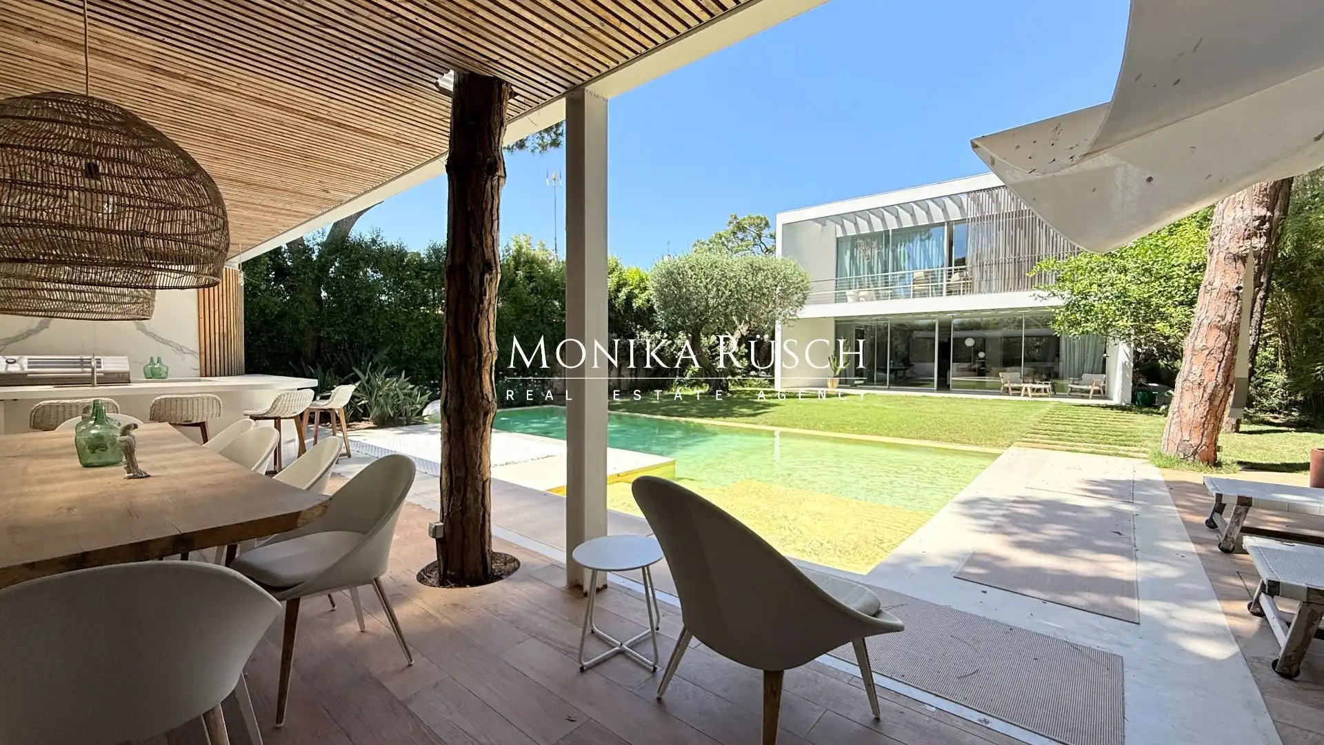 Terrace of Houses for rent in Castelldefels  with Air Conditioner, Heating and Private garden