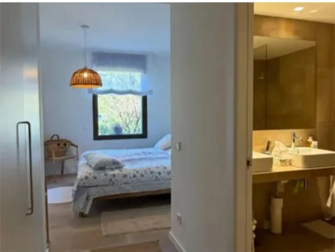 Bedroom of Apartments for rent in Begur  with Air Conditioner, Heating and Private garden
