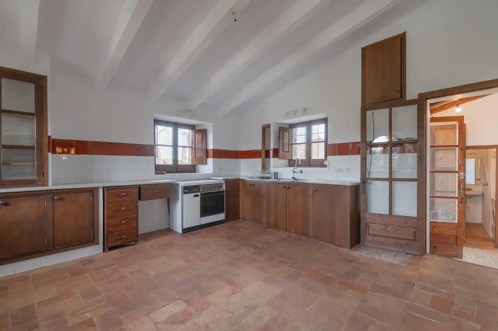 Kitchen of Country homes for sale in Cornellà del Terri  with Heating, Private garden and Terrace