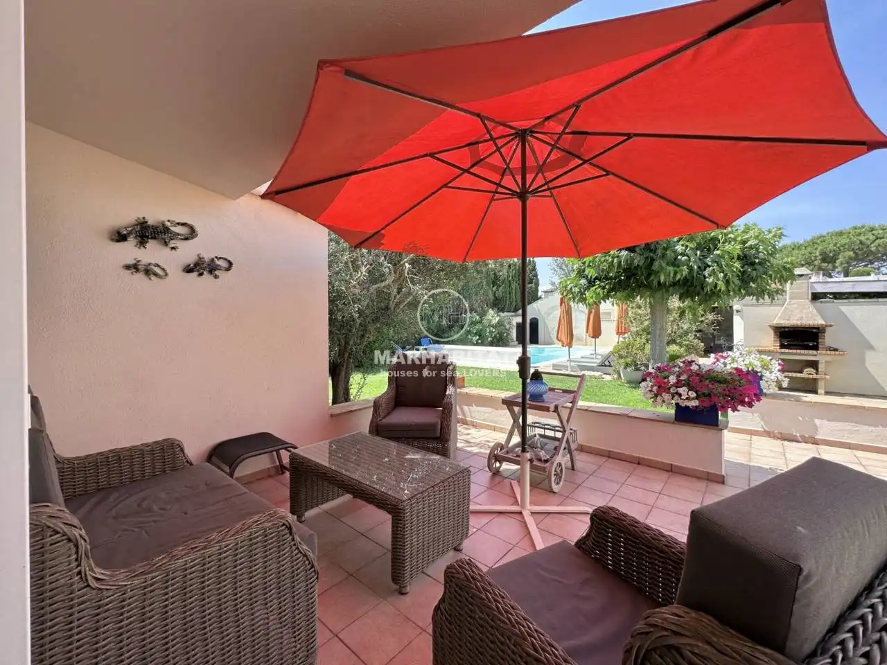 Terrassa de Casa o xalet en venda en L'Escala amb Aire condicionat, Jardí privat i Terrassa