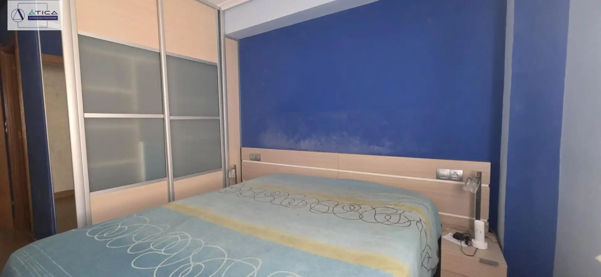 Bedroom of Flat for sale in Torrelavega   with Heating, Furnished and Balcony