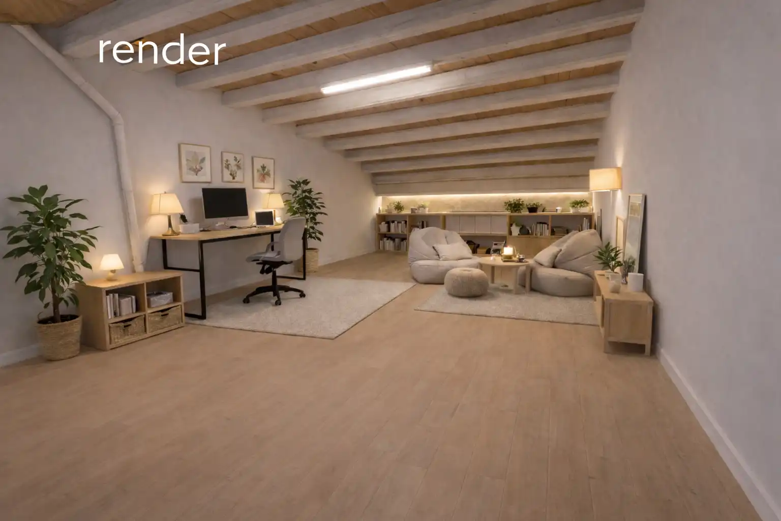 Sala de estar de Casa adosada en venta en Barcelona con Aire acondicionado, Calefacción y Jardín privado