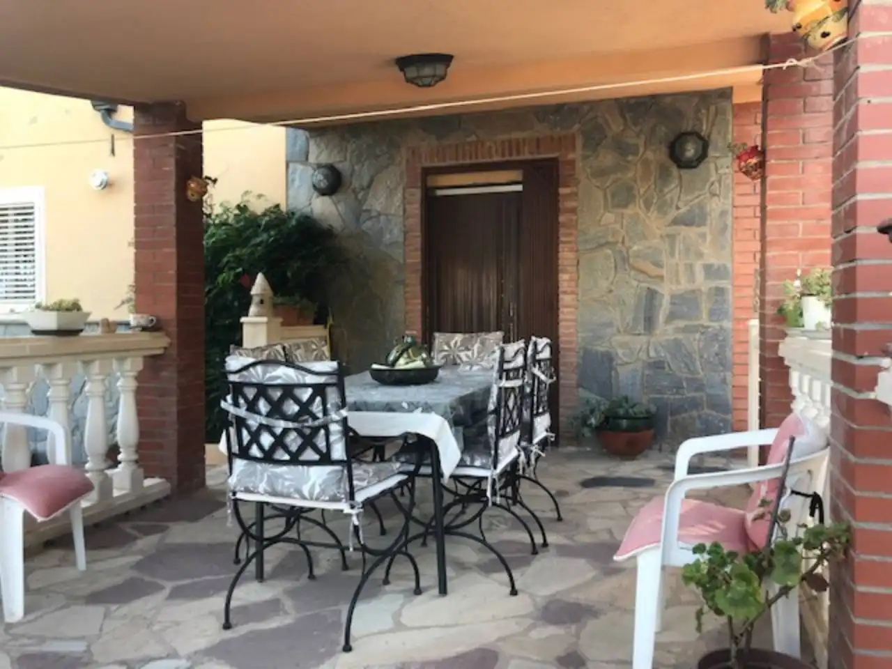 Terraza de Casa o chalet en venta en Caldes de Montbui con Aire acondicionado, Calefacción y Jardín privado
