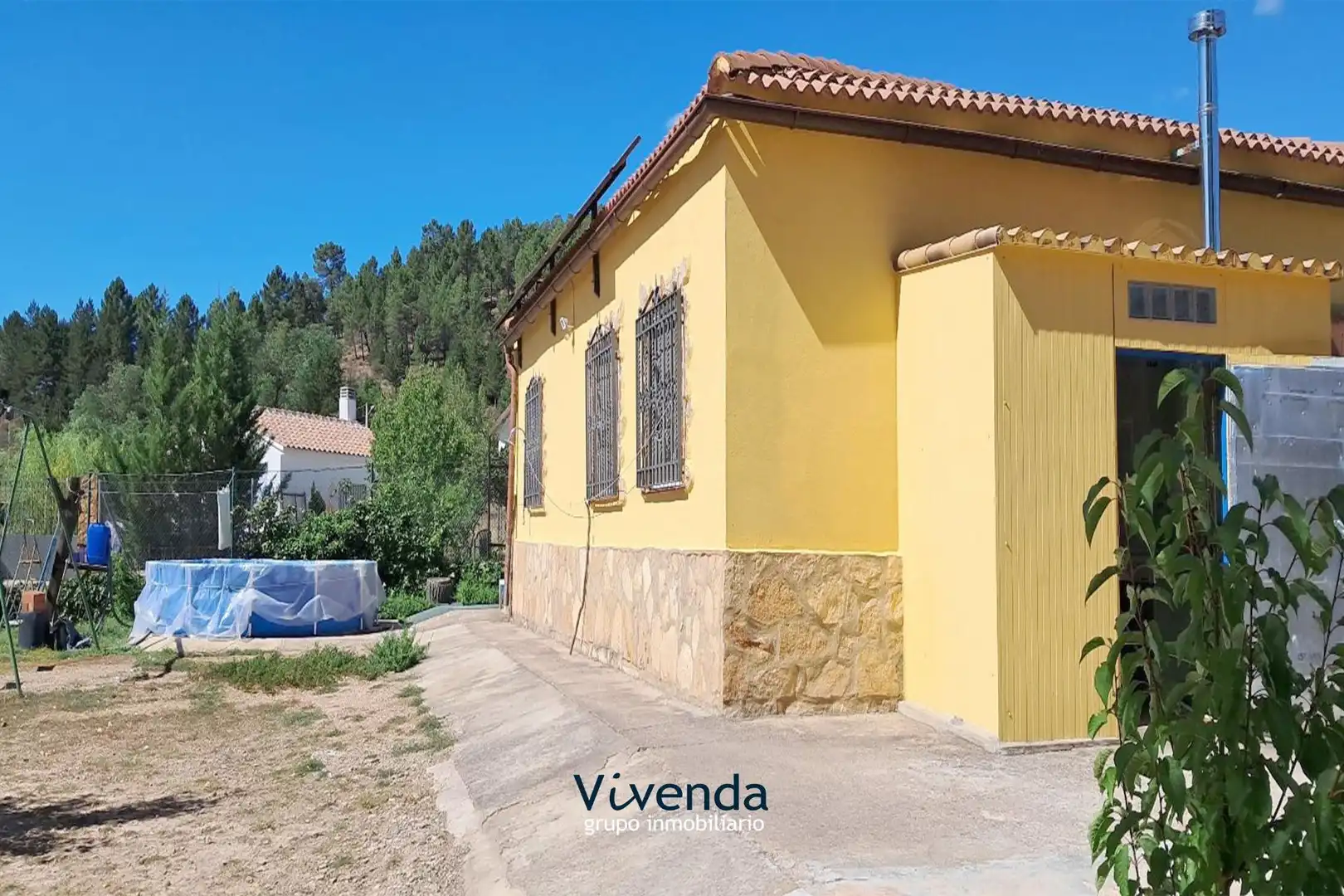 Vista exterior de Finca rústica en venta en Boniches con Jardín privado y Alarma