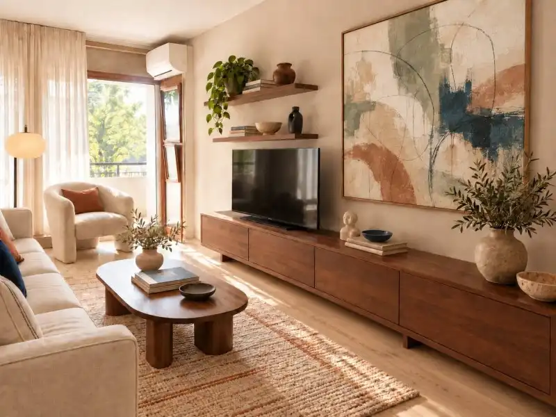 Sala d'estar de Pis en venda en Villa de Vallecas