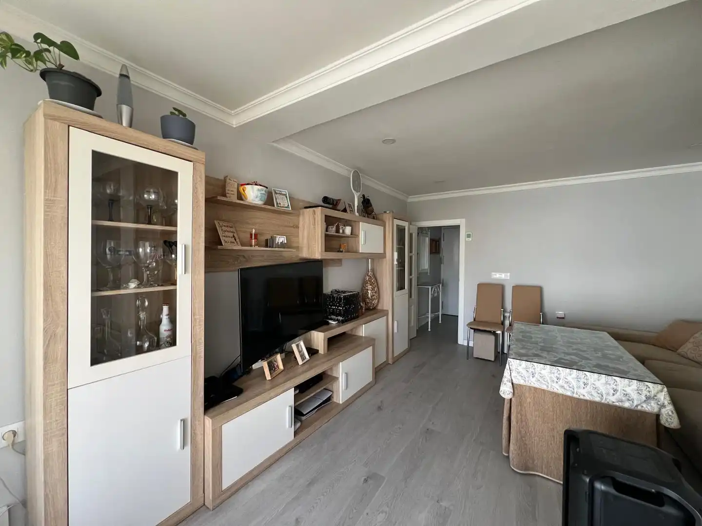 Living room of Flat for sale in Jerez de la Frontera  with Air Conditioner, Terrace and Balcony