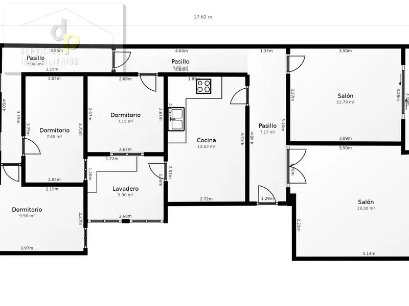 Piso con terraza en venta en Carrer Riu Xúquer 43, imagen 19