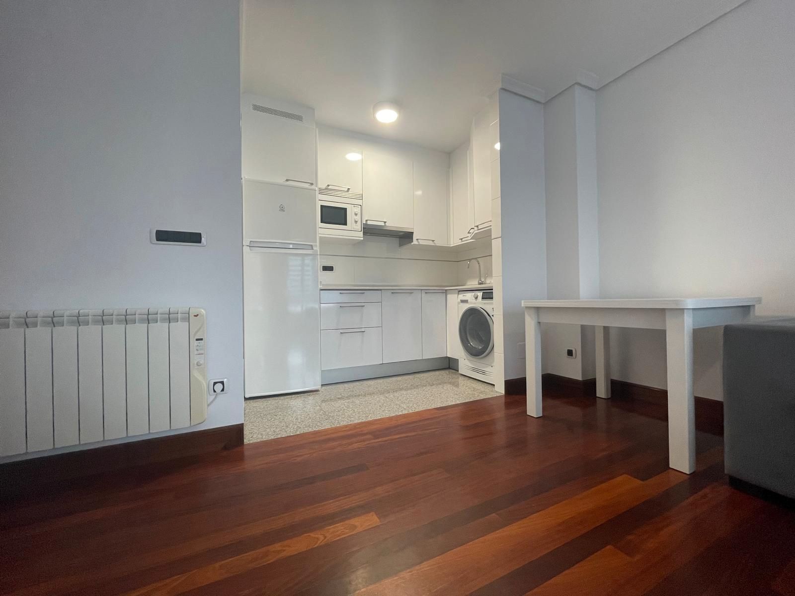 Kitchen of Apartment to rent in Ferrol  with Heating, Storage room and Furnished