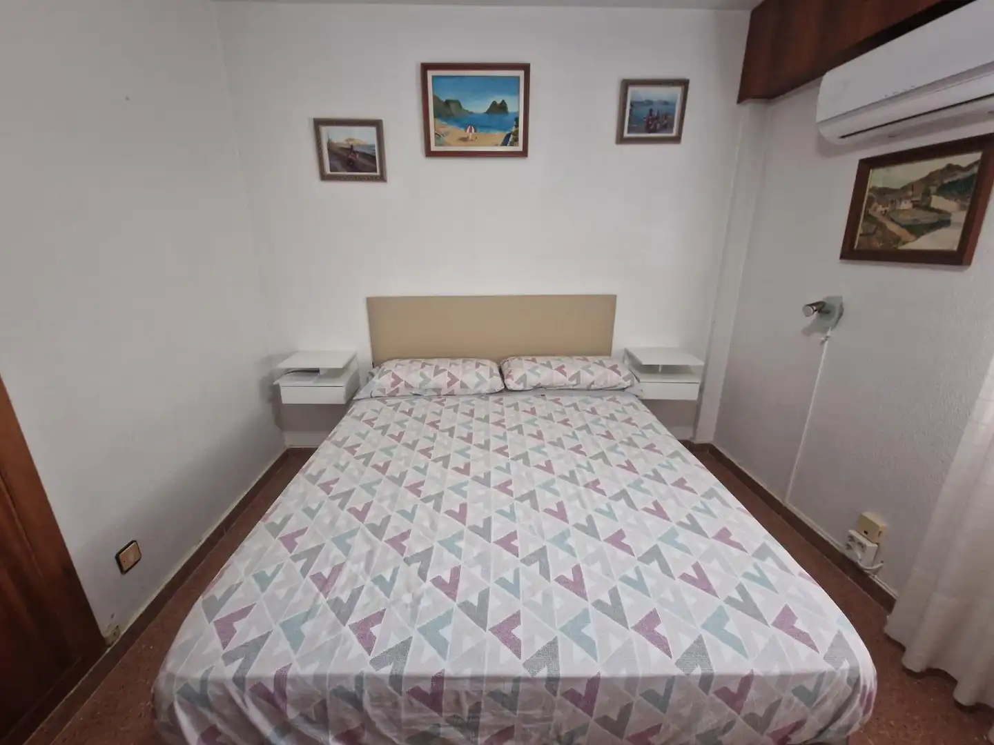 Bedroom of Flat for sale in Águilas  with Air Conditioner, Furnished and Balcony