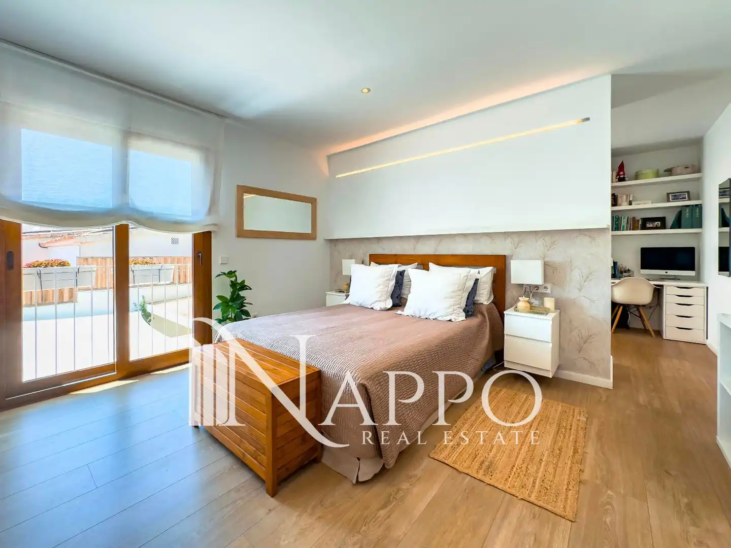 Bedroom of Houses for rent in Marratxí  with Air Conditioner, Heating and Terrace