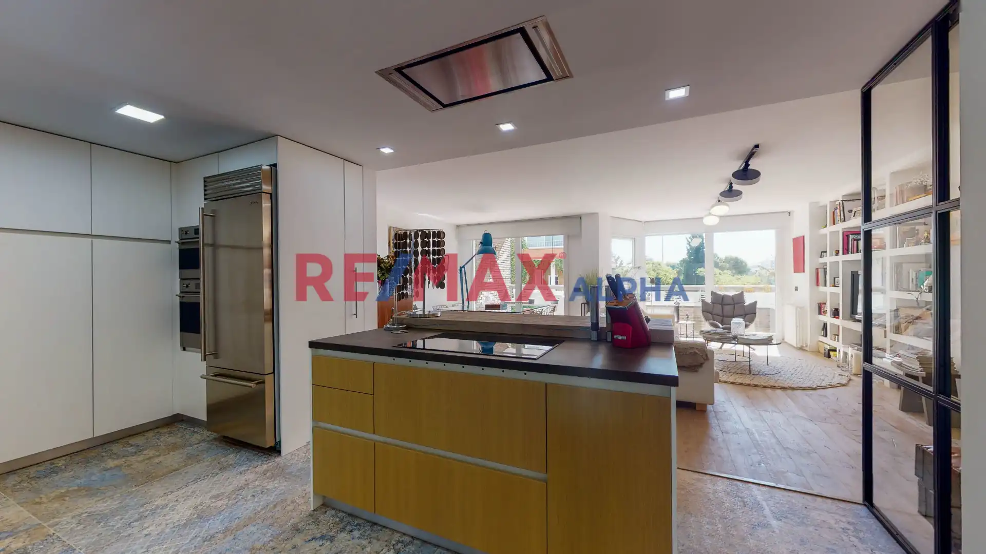 Cocina de Piso de alquiler en Madrid con Aire acondicionado, Calefacción y Terraza