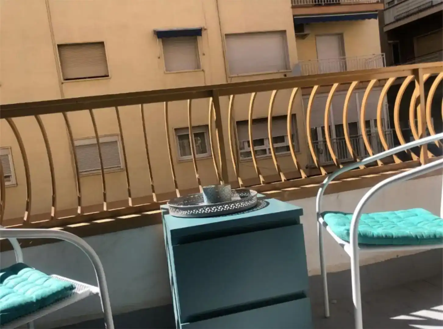 Terrasse von Wohnung zur Miete in Granada mit Klimaanlage, Parkett und Möbliert