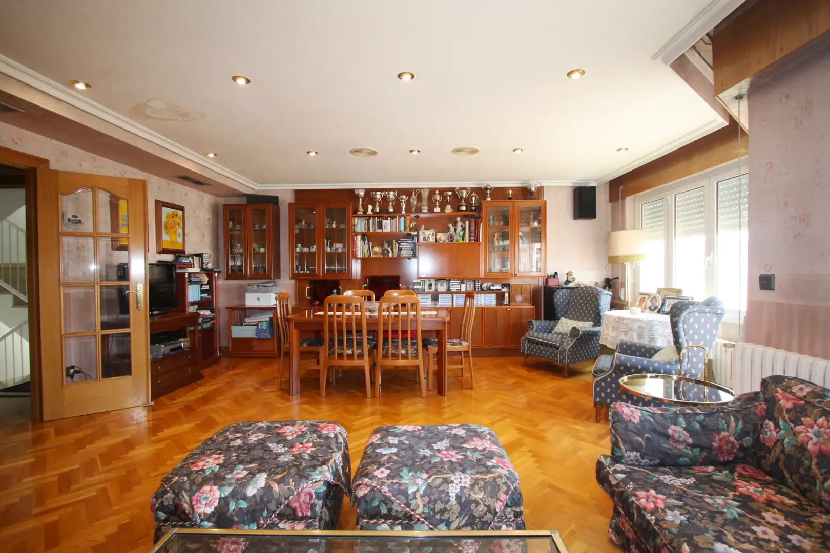 Wohnzimmer von Maisonette zum Verkauf in Albacete mit Klimaanlage, Heizung und Parkett