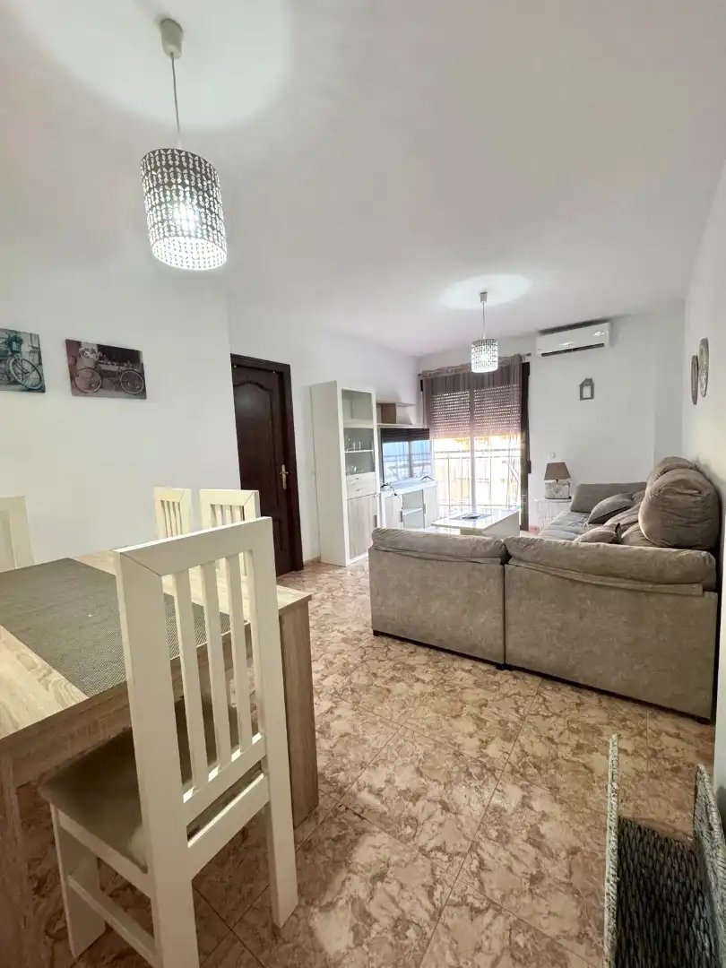 Wohnzimmer von Wohnung zur Miete in Adra mit Klimaanlage, Heizung und Terrasse
