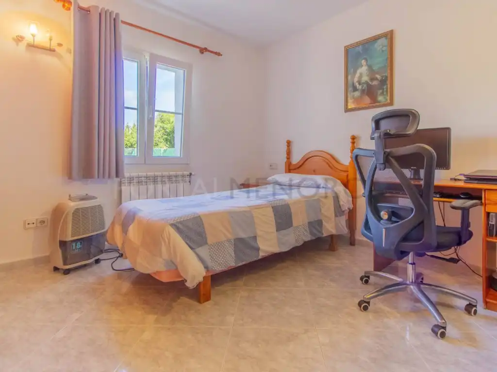 Bedroom of Houses for sale in Maó - Mahón  with Heating, Private garden and Terrace