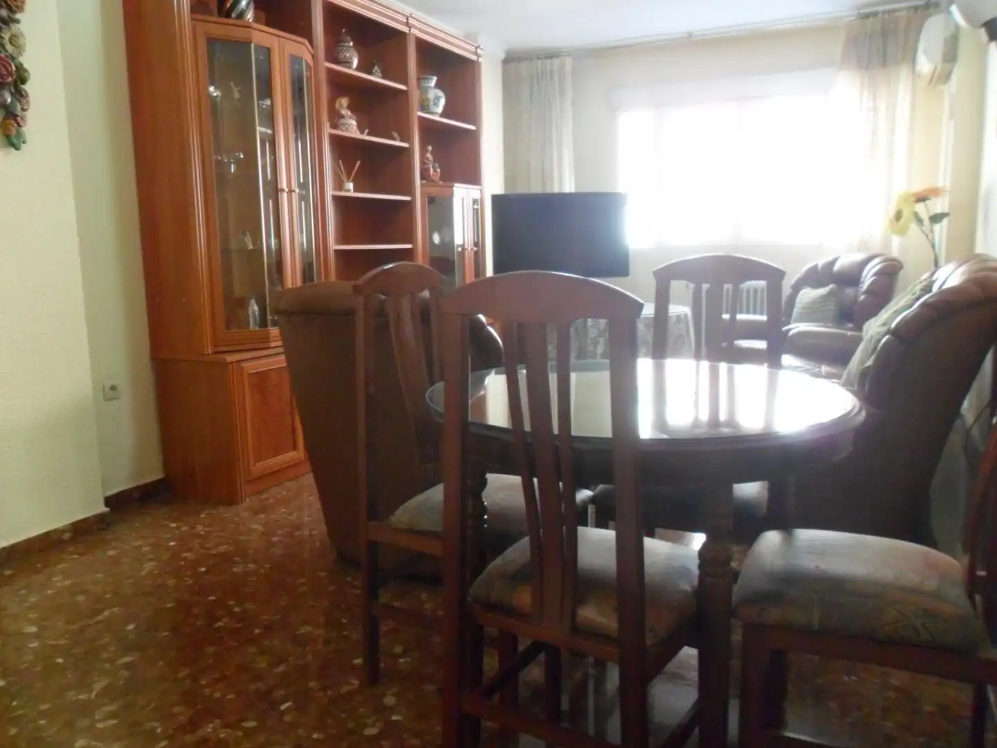 Comedor de Piso de alquiler en Granada con Aire acondicionado, Calefacción y Terraza