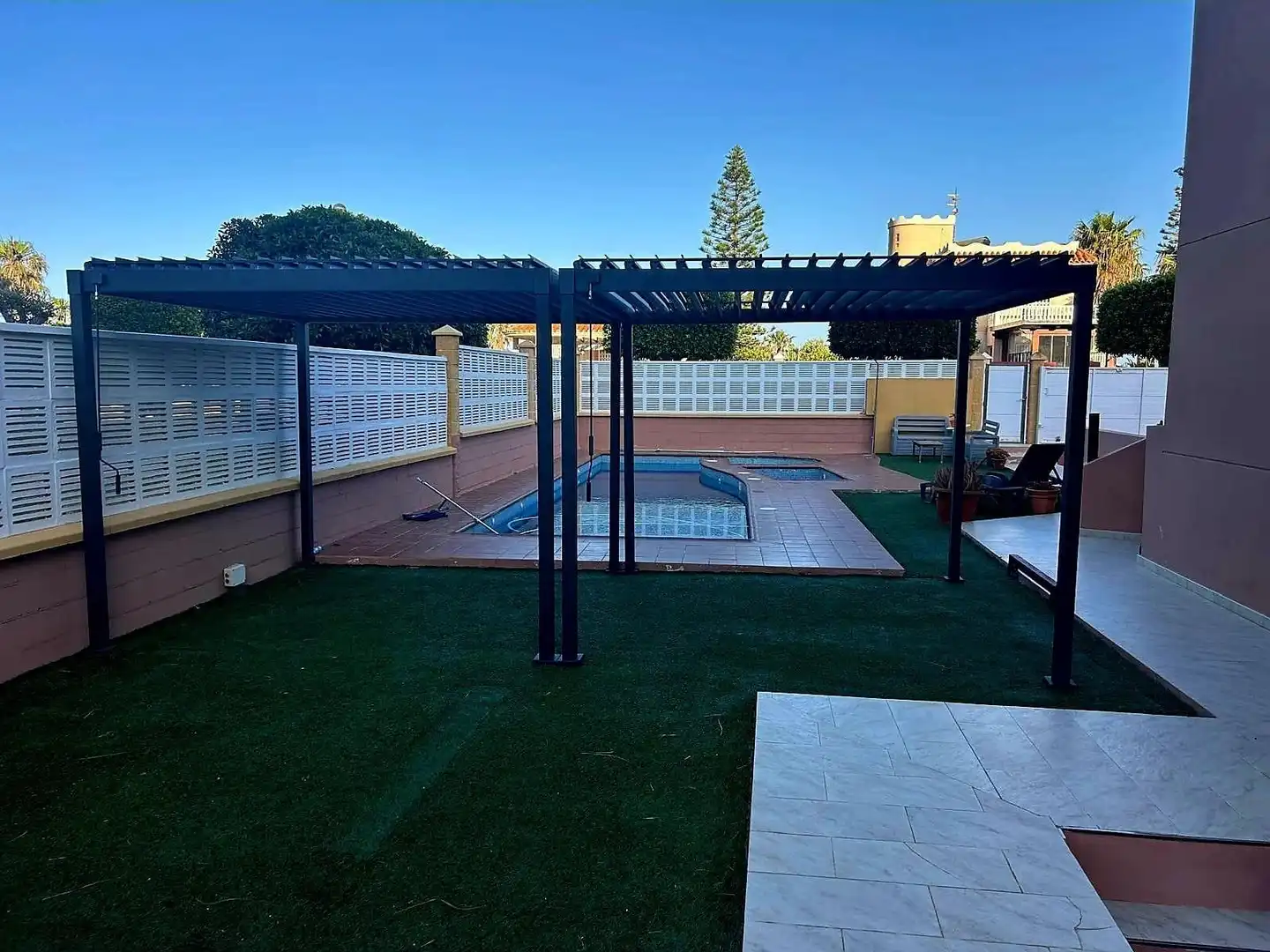Terraza de Casa o chalet en venta en El Ejido con Aire acondicionado, Jardín privado y Terraza