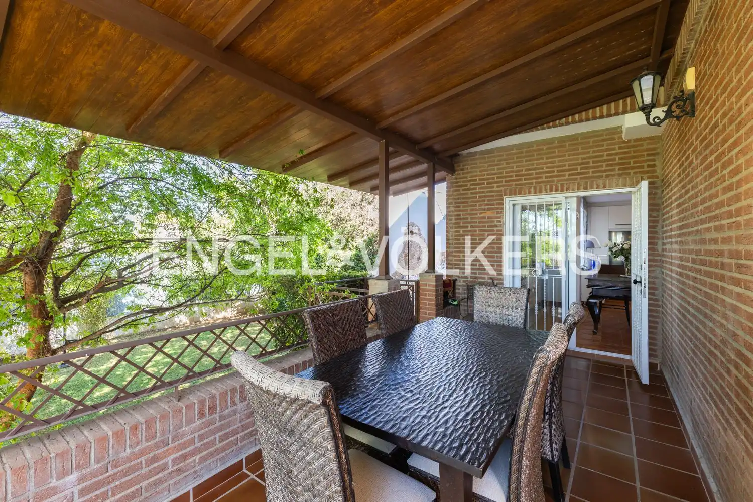 Terrace of Houses for rent in Riba-roja de Túria  with Air Conditioner, Heating and Private garden