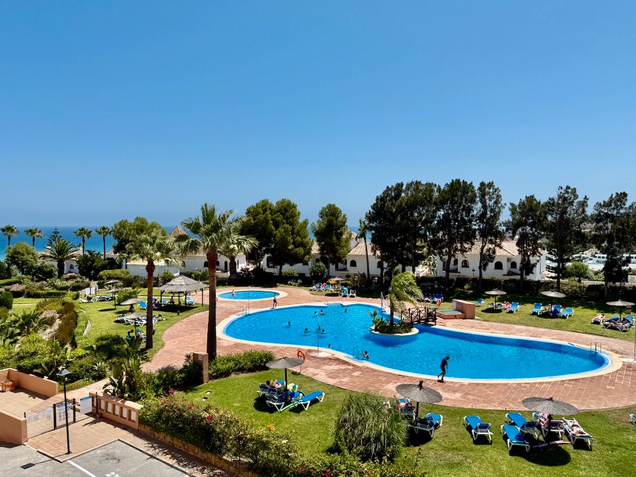 Garden of Apartment for sale in Manilva  with Air Conditioner, Heating and Terrace