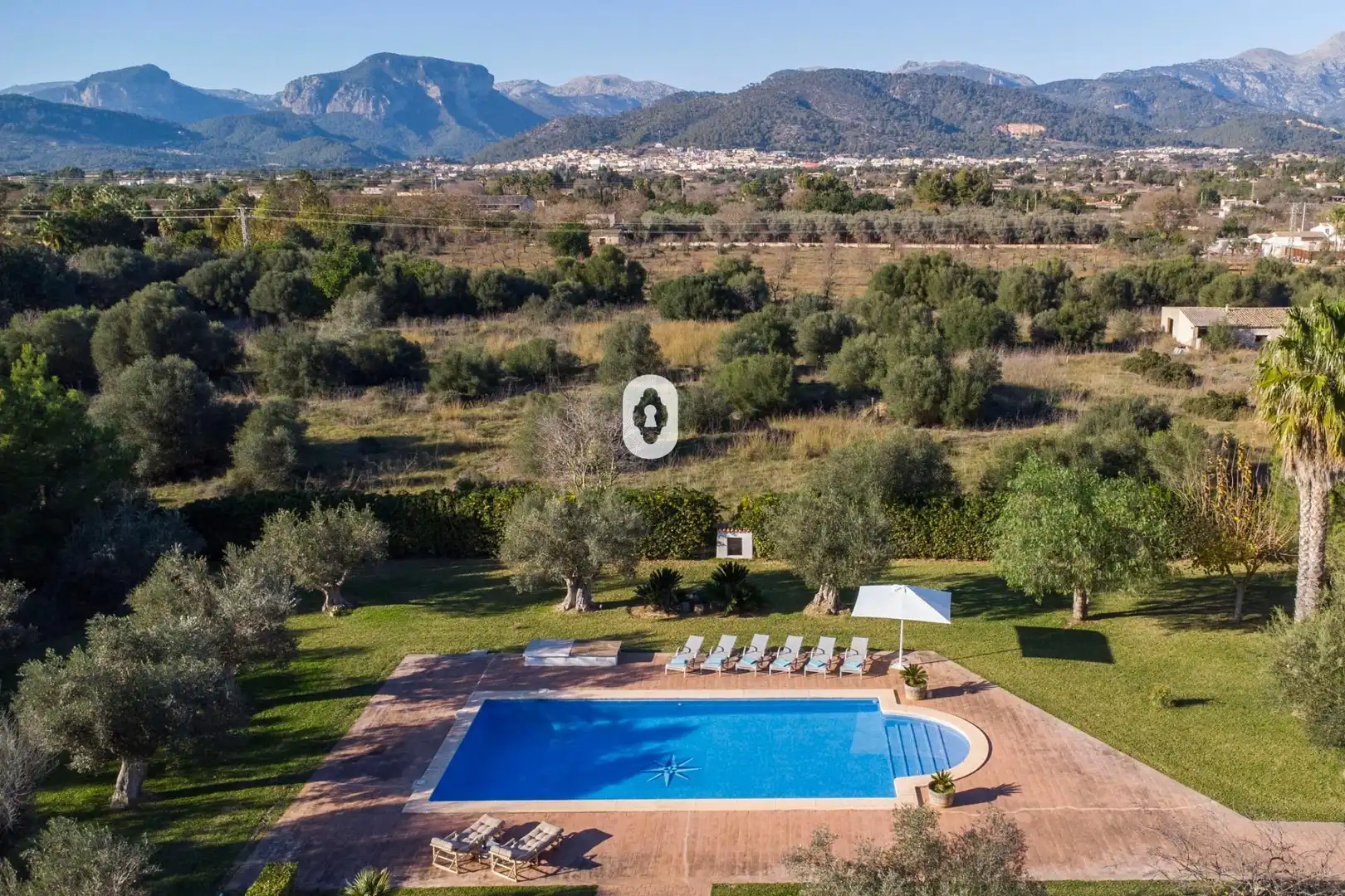 Swimming pool of Country homes for sale in Inca  with Air Conditioner, Private garden and Terrace