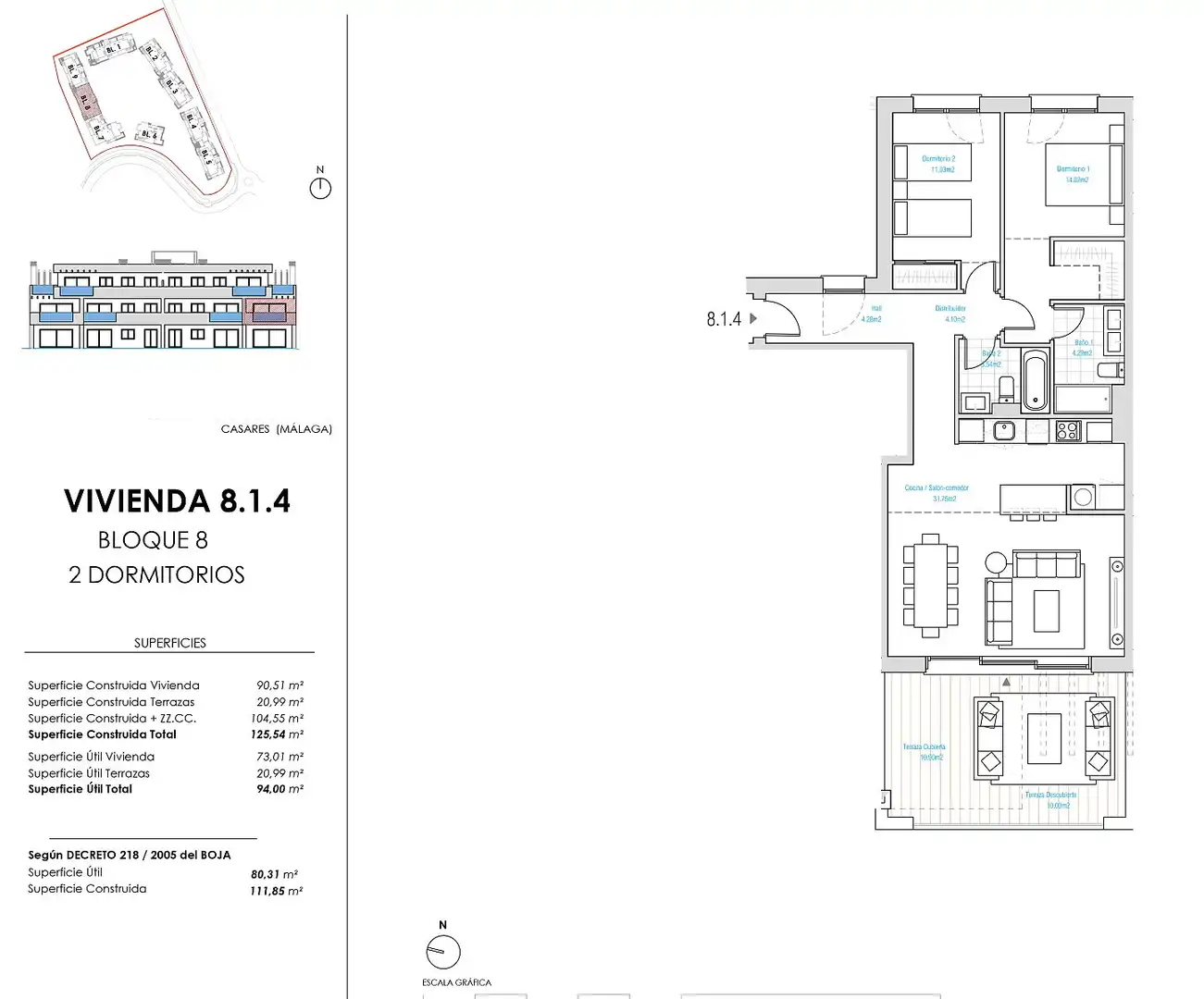 Apartment mit Aufzug zum Verkauf in Casares Golf - Casares del Sol, imagen 7