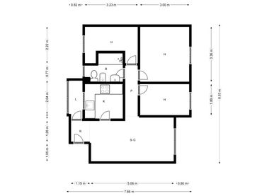 Wohnung zum Verkauf in Pz Rómulo